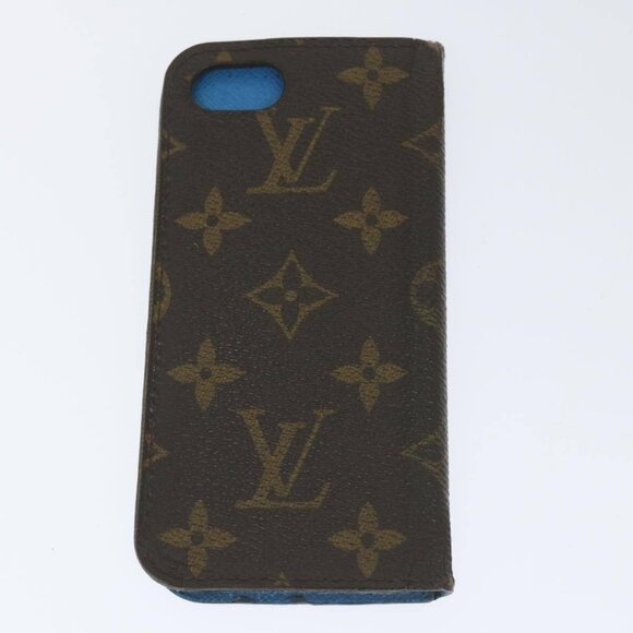 LOUIS VUITTON Monogram iPhone Case 4Set Blue Pink - Picture 9 of 16